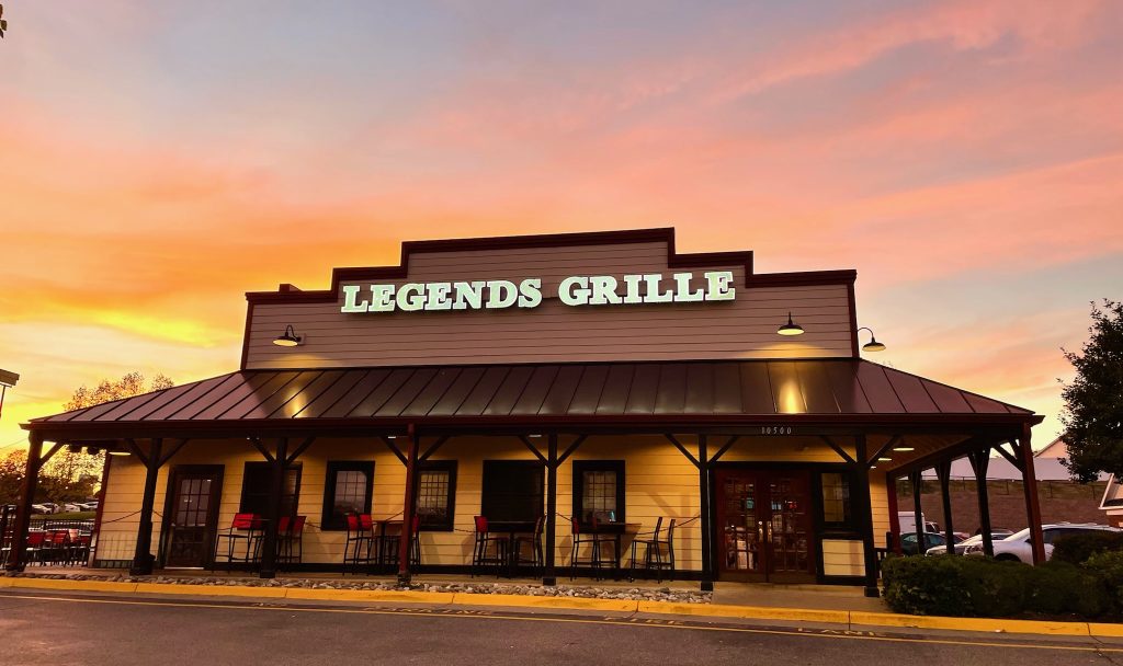 About Legends Grille Fredericksburg Va